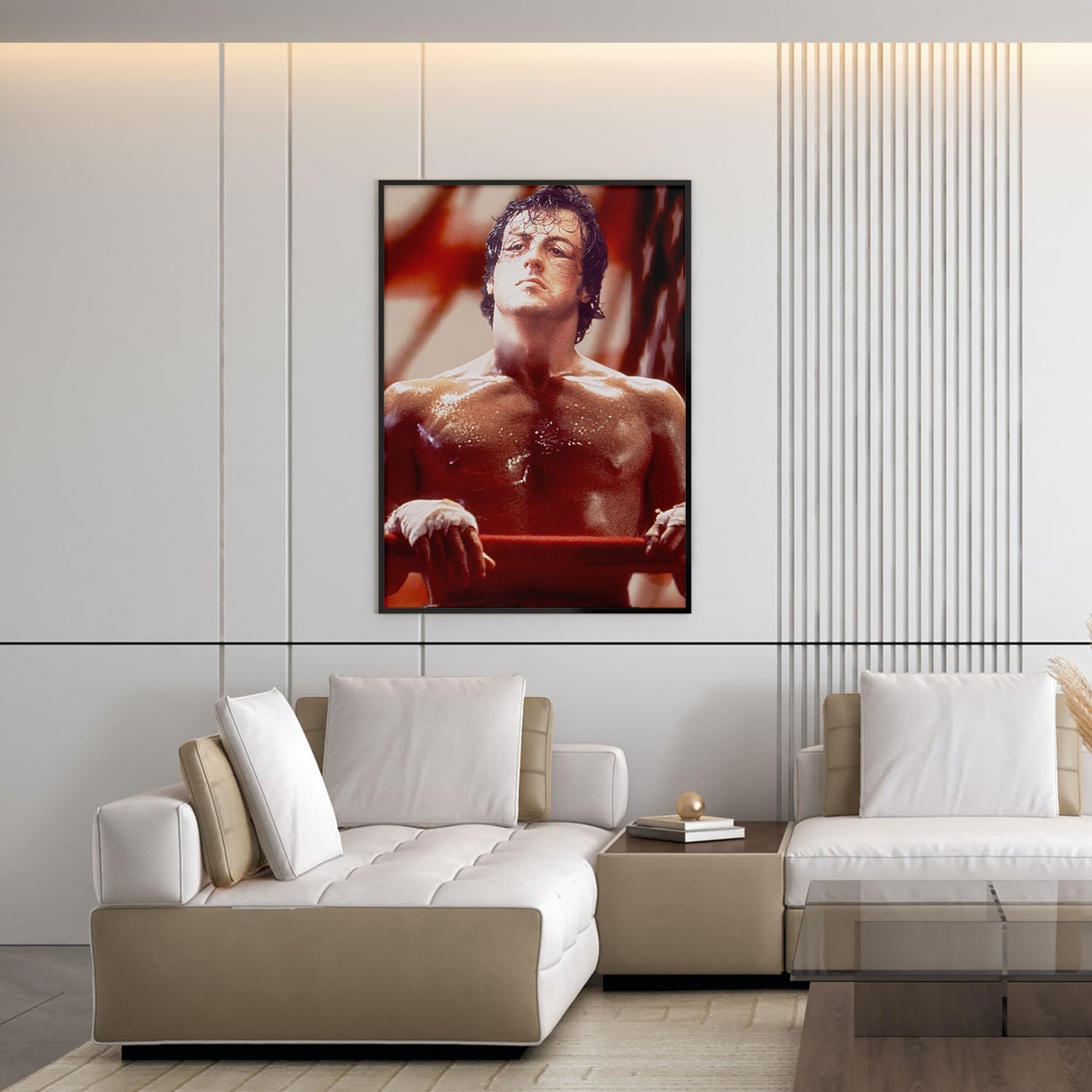 Flex Designs Poster Rocky Key Art 5 x 7" Home Goods - Movie 1976 Movie Poster