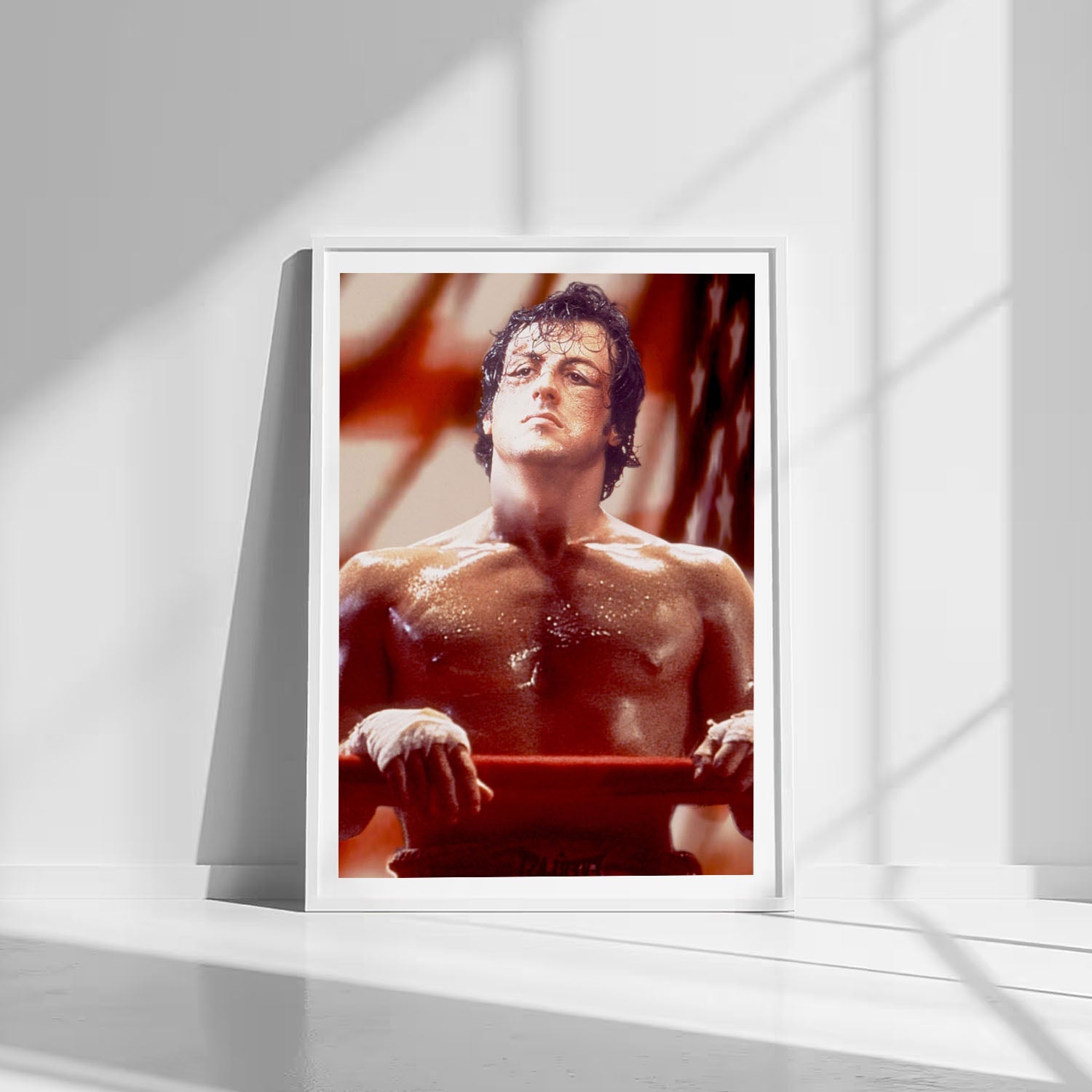 Flex Designs Poster Rocky Key Art 8 x 10" Home Goods - Movie 1976 Movie Poster