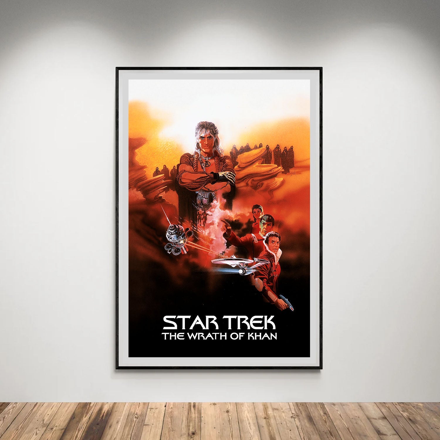 Flex Designs Poster Star Trek II The Wrath of Khan Classic 5 x 7" Home Goods - Movie 1982 Movie Poster