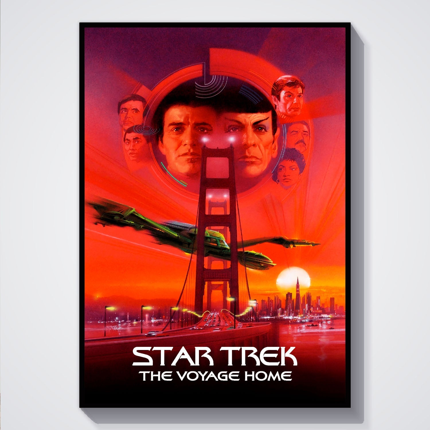 Flex Designs Poster Star Trek IV The Voyage Home Classic 5 x 7" Home Goods - Movie 1986 Movie Poster