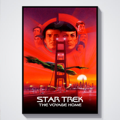 Flex Designs Poster Star Trek IV The Voyage Home Classic 5 x 7" Home Goods - Movie 1986 Movie Poster