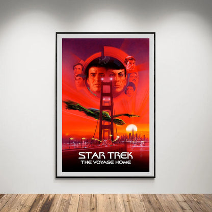 Flex Designs Poster Star Trek IV The Voyage Home Classic 5 x 7" Home Goods - Movie 1986 Movie Poster