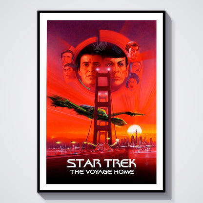 Flex Designs Poster Star Trek IV The Voyage Home Classic 8 x 10" Home Goods - Movie 1986 Movie Poster