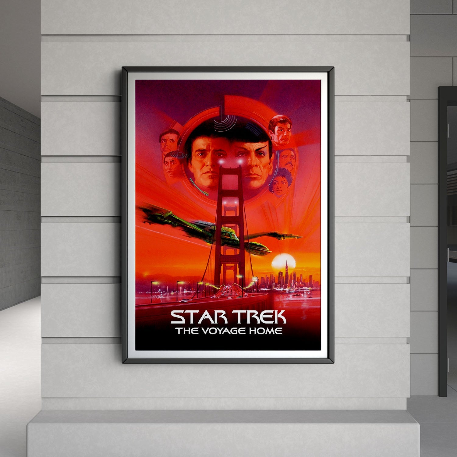 Flex Designs Poster Star Trek IV The Voyage Home Classic 8 x 10" Home Goods - Movie 1986 Movie Poster