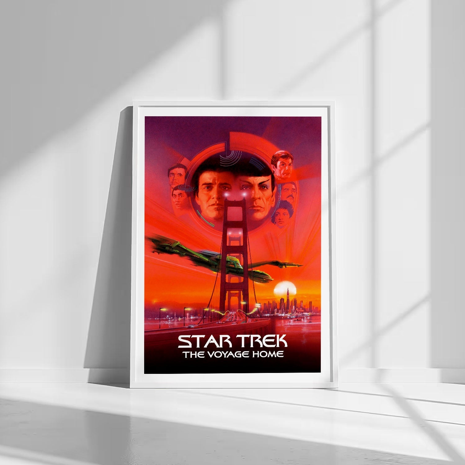 Flex Designs Poster Star Trek IV The Voyage Home Classic 8 x 10" Home Goods - Movie 1986 Movie Poster