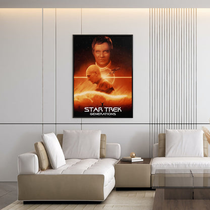 Flex Designs Poster Star Trek Generations Classic 5 x 7" Home Goods - Movie 1994 Movie Poster