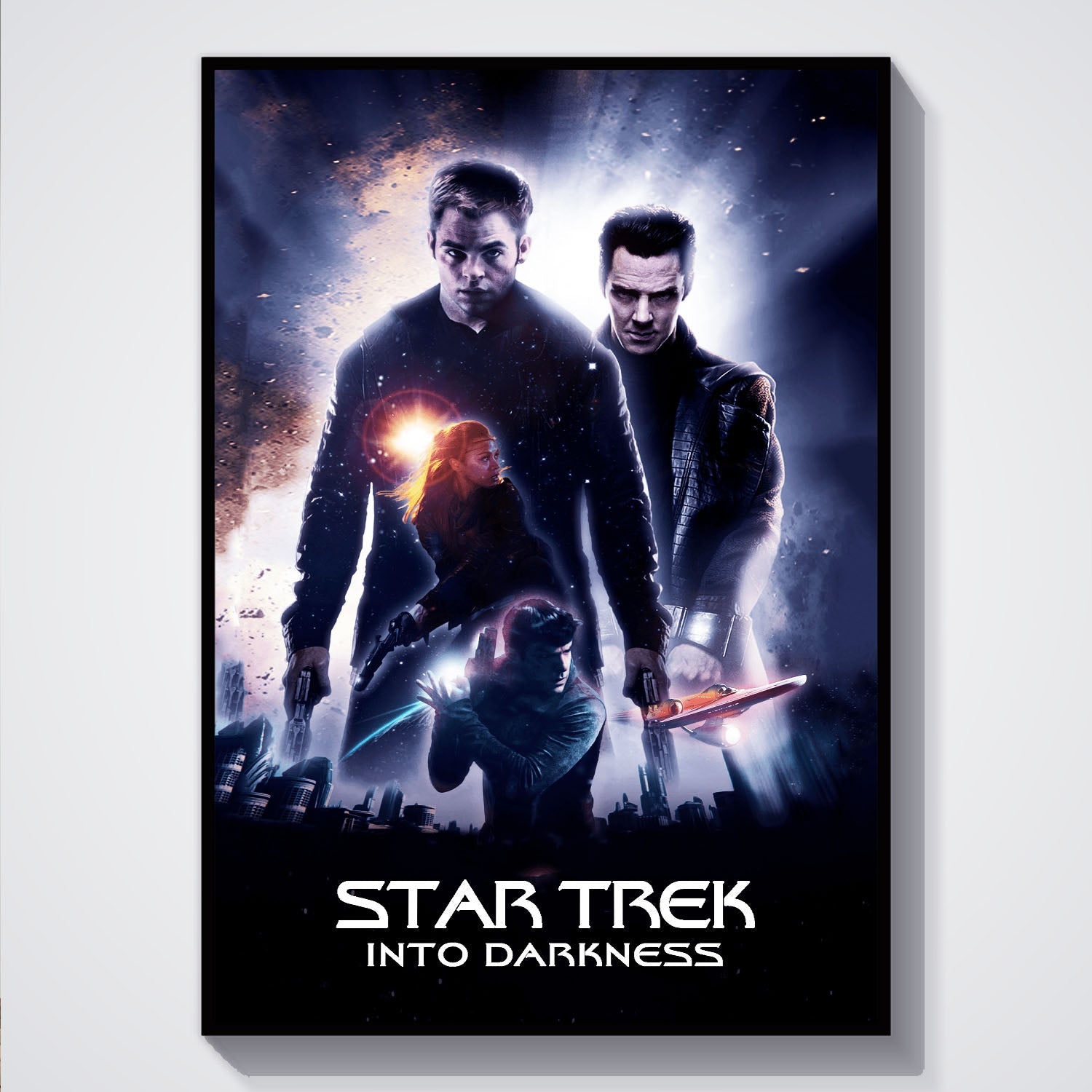 Flex Designs Poster Star Trek Into Darkness Classic 5 x 7" Home Goods - Movie 2013 Movie Poster