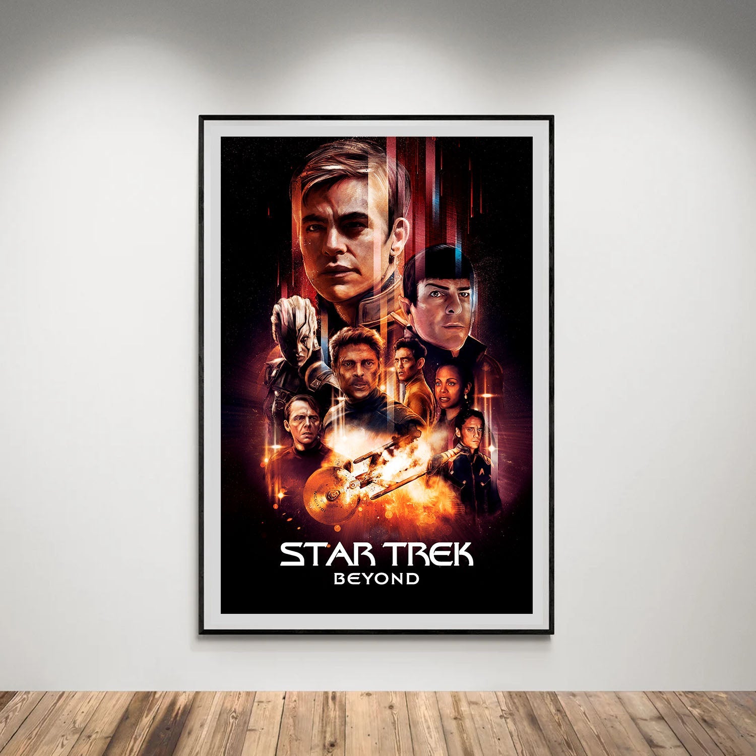 Flex Designs Poster Star Trek Beyond Classic 5 x 7" Home Goods - Movie 2016 Movie Poster