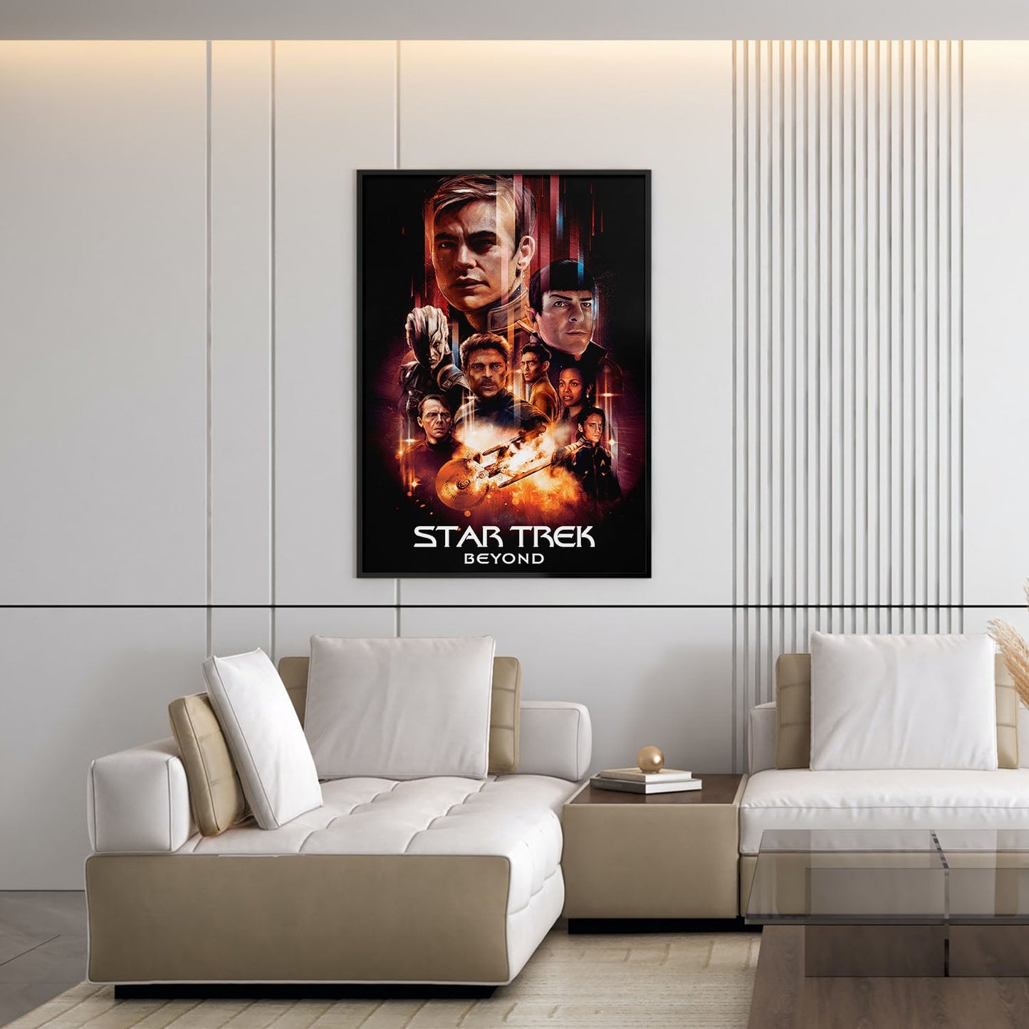 Flex Designs Poster Star Trek Beyond Classic 5 x 7" Home Goods - Movie 2016 Movie Poster