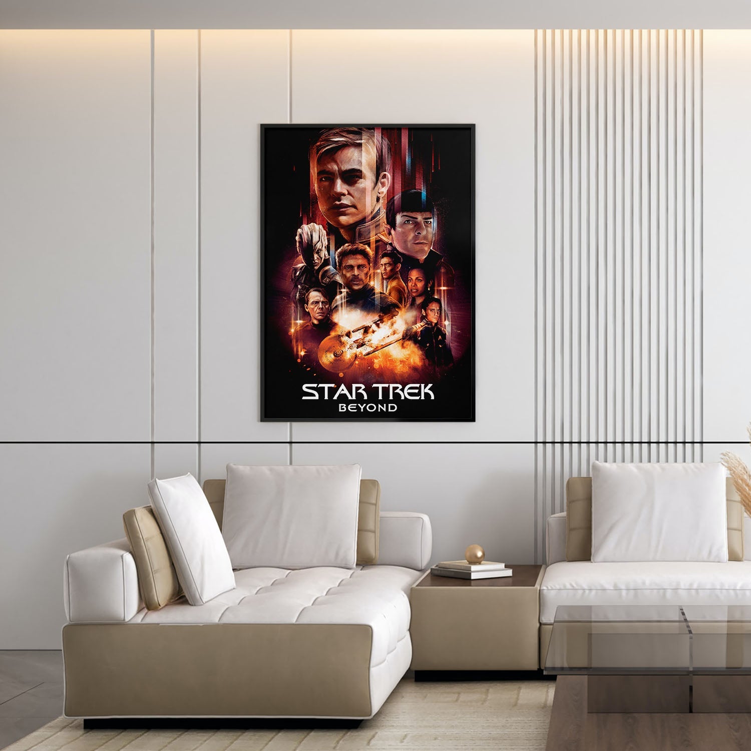 Flex Designs Poster Star Trek Beyond Classic 5 x 7" Home Goods - Movie 2016 Movie Poster