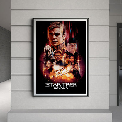Flex Designs Poster Star Trek Beyond Classic 8 x 10" Home Goods - Movie 2016 Movie Poster