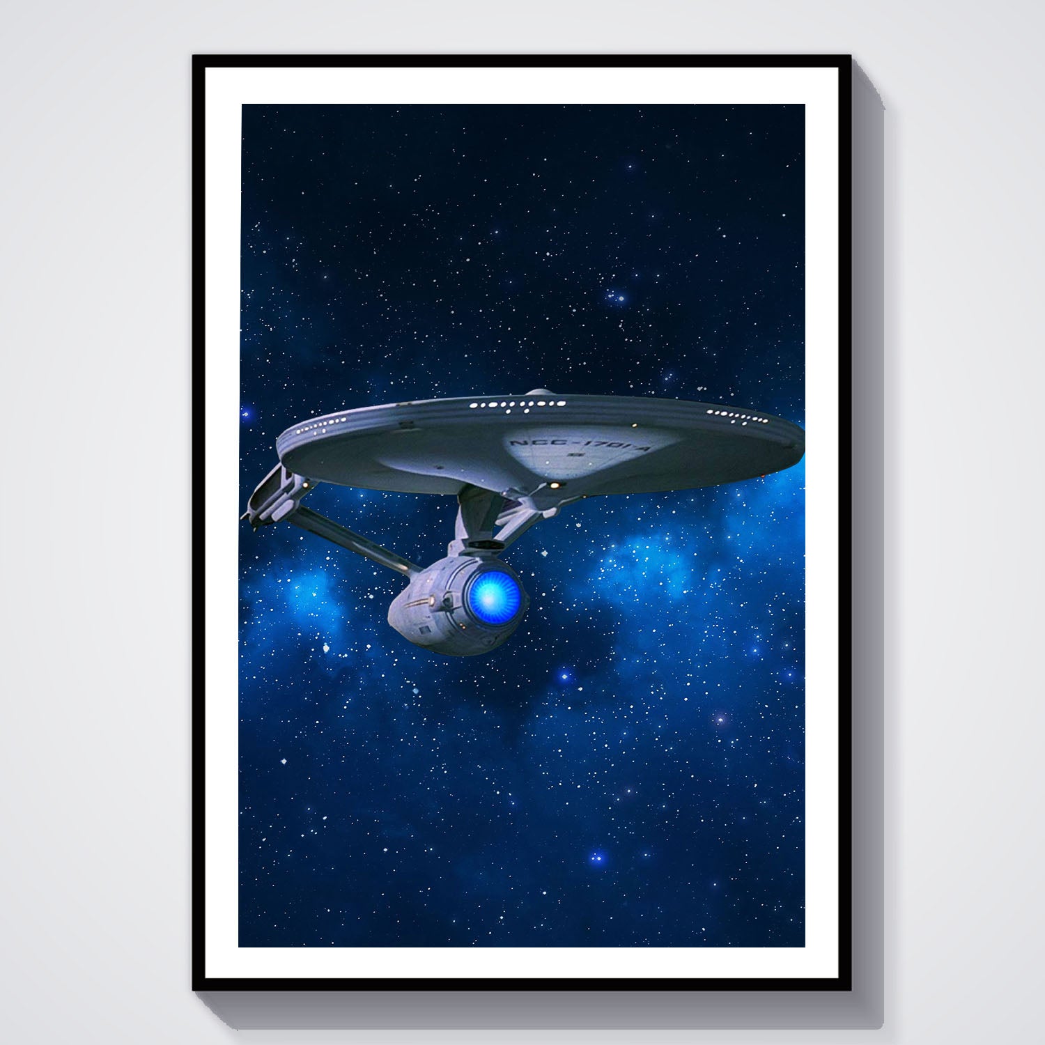 Flex Designs Poster Star Trek Complete Collection Textless 8 x 10" Home Goods - Movie  Movie Poster