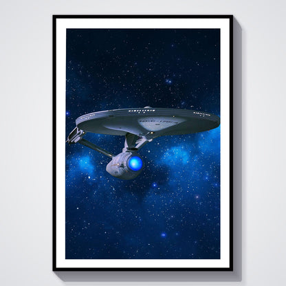 Flex Designs Poster Star Trek Complete Collection Textless 8 x 10" Home Goods - Movie  Movie Poster