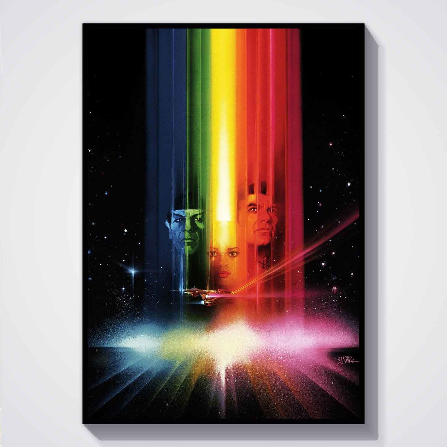 Flex Designs Poster Star Trek The Motion Picture Textless 5 x 7" Home Goods - Movie 1979 Movie Poster