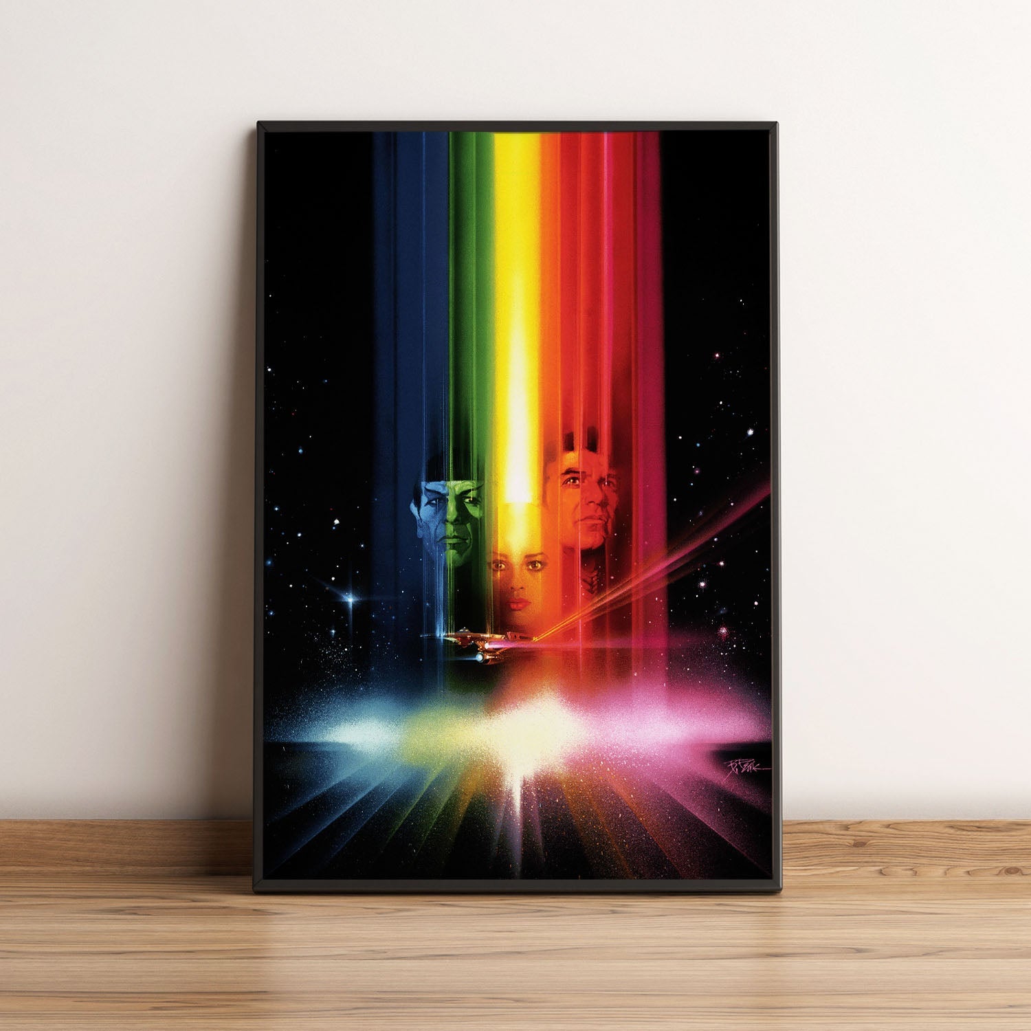 Flex Designs Poster Star Trek The Motion Picture Textless 5 x 7" Home Goods - Movie 1979 Movie Poster