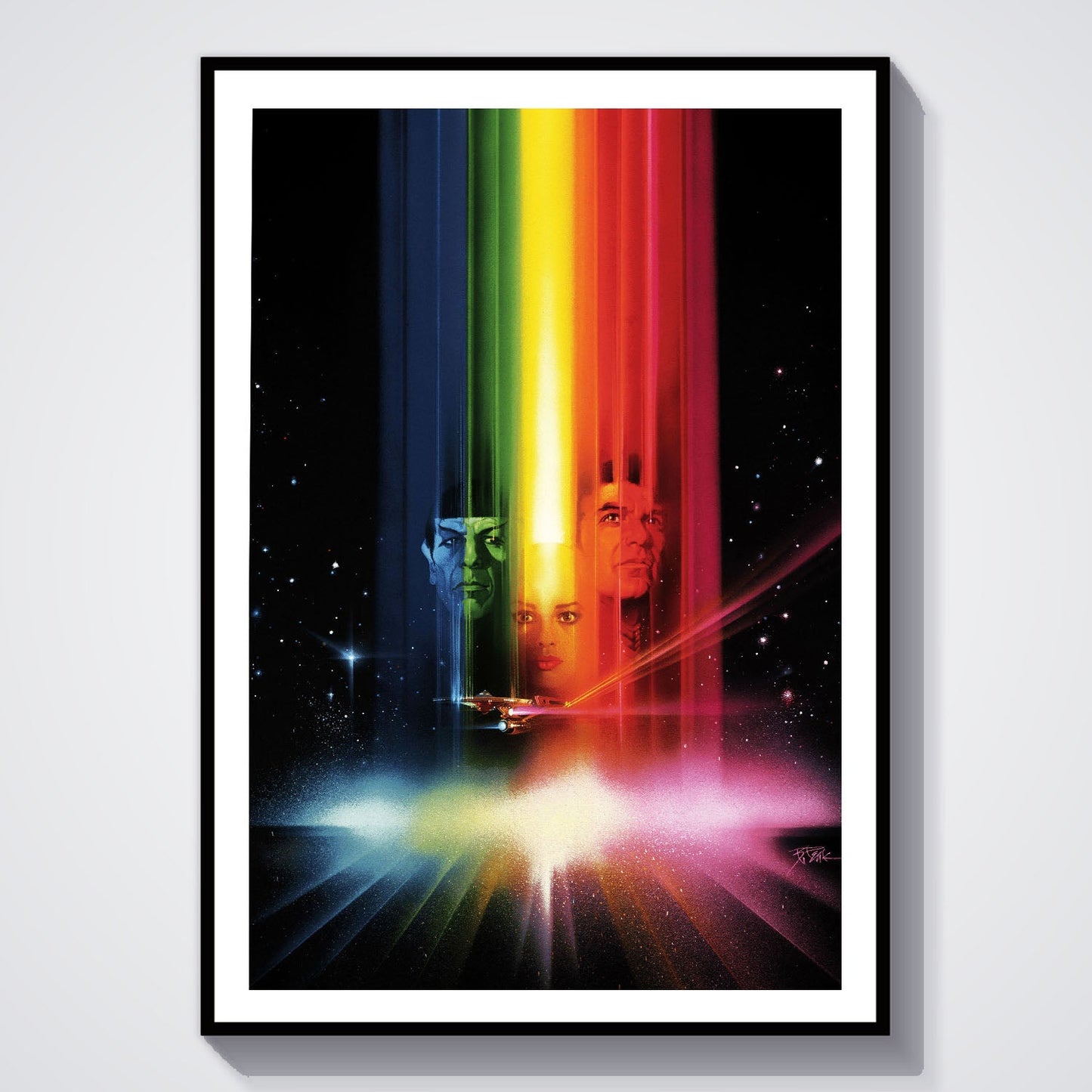 Flex Designs Poster Star Trek The Motion Picture Textless 8 x 10" Home Goods - Movie 1979 Movie Poster