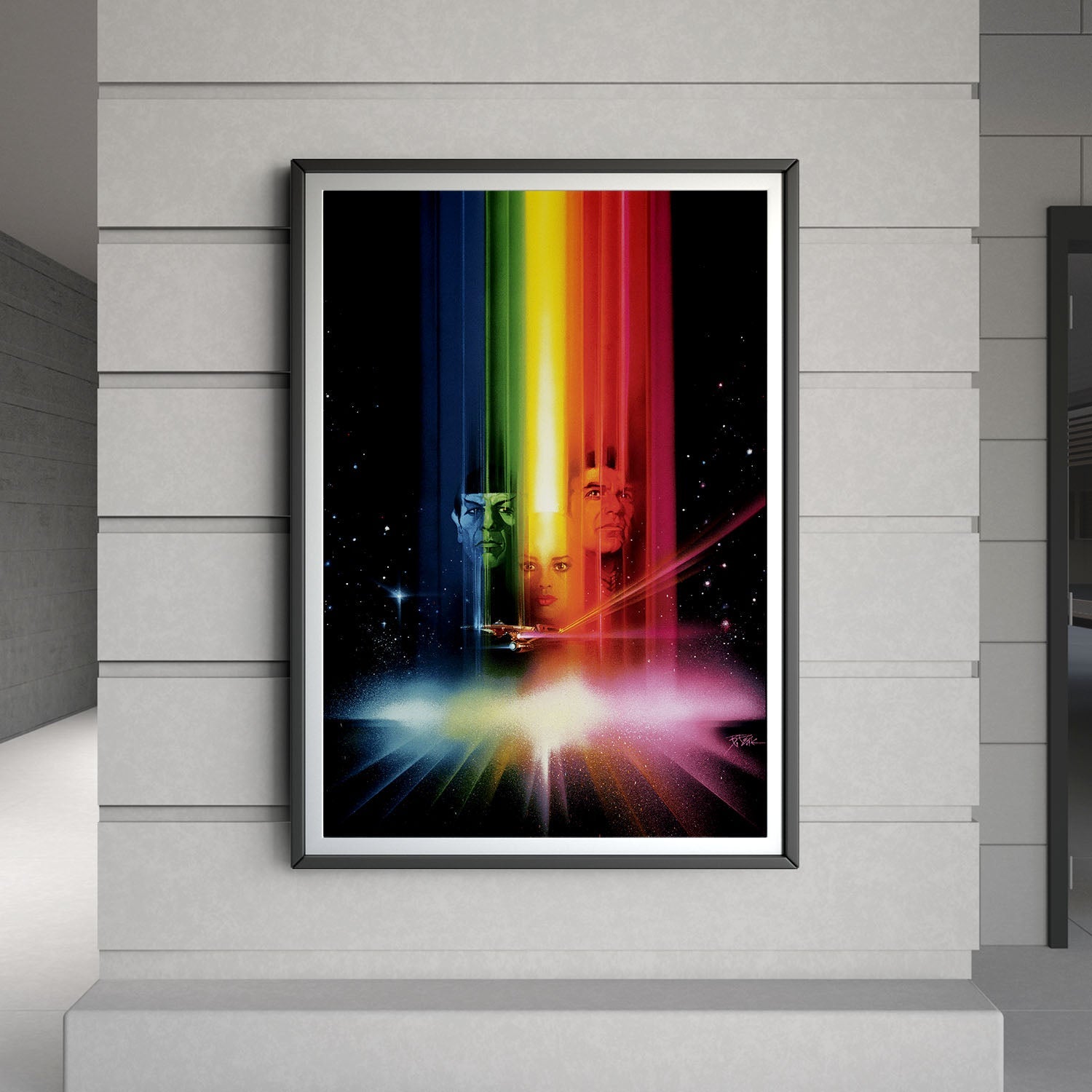 Flex Designs Poster Star Trek The Motion Picture Textless 8 x 10" Home Goods - Movie 1979 Movie Poster