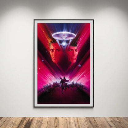 Flex Designs Poster Star Trek V The Final Frontier Textless 5 x 7" Home Goods - Movie 1989 Movie Poster