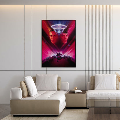 Flex Designs Poster Star Trek V The Final Frontier Textless 5 x 7" Home Goods - Movie 1989 Movie Poster