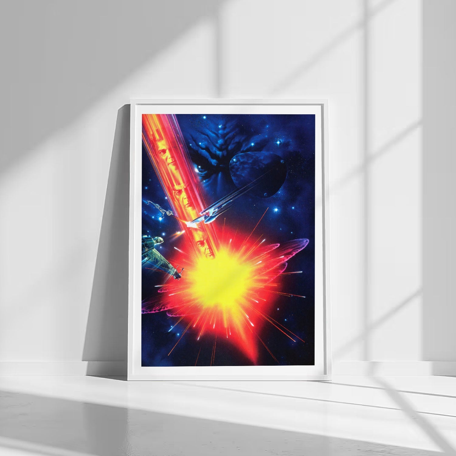 Flex Designs Poster Star Trek VI The Undiscovered Country Textless 8 x 10" Home Goods - Movie 1991 Movie Poster