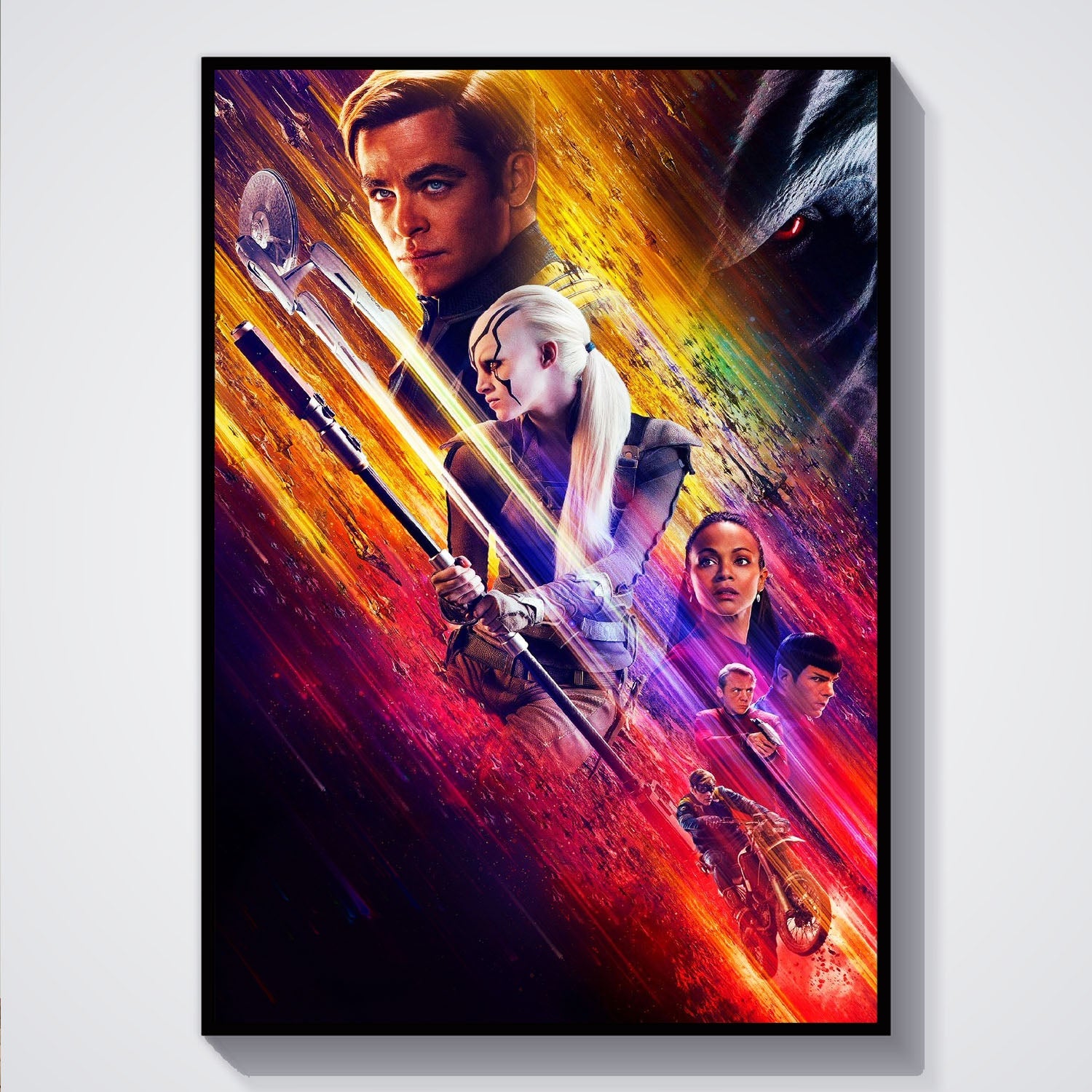 Flex Designs Poster Star Trek Beyond Textless 5 x 7" Home Goods - Movie 2016 Movie Poster