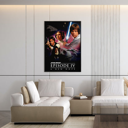 Flex Designs Poster Star Wars Episode IV - A New Hope 5 x 7" Home Goods - Movie 1977 Movie Poster
