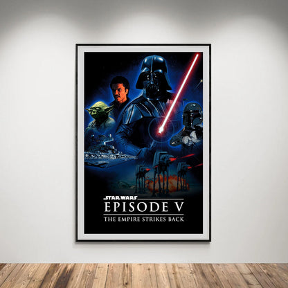 Flex Designs Poster Star Wars Episode V - The Empire Strikes Back 5 x 7" Home Goods - Movie 1980 Movie Poster