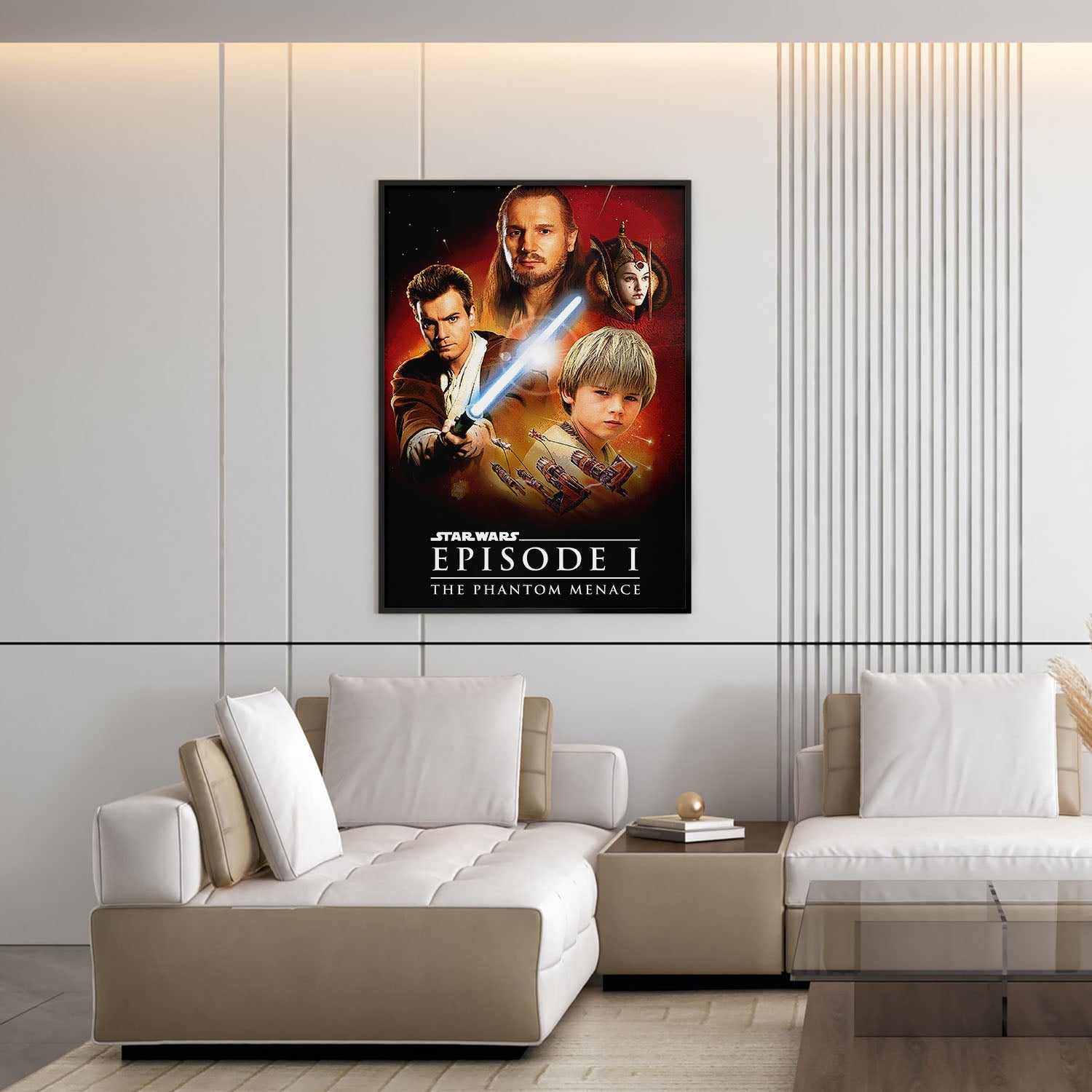 Flex Designs Poster Star Wars Episode I - The Phantom Menace 5 x 7" Home Goods - Movie 1999 Movie Poster