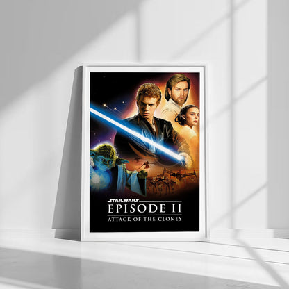 Flex Designs Poster Star Wars Episode II - Attack of the Clones 8 x 10" Home Goods - Movie 2002 Movie Poster