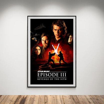 Flex Designs Poster Star Wars Episode III - Revenge of the Sith 5 x 7" Home Goods - Movie 2005 Movie Poster