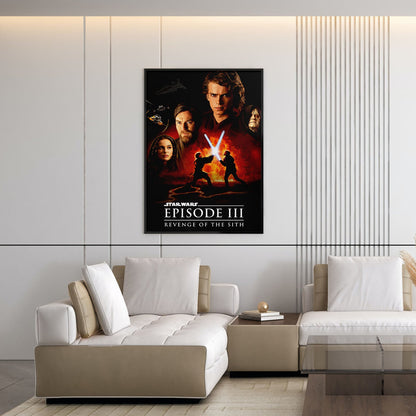 Flex Designs Poster Star Wars Episode III - Revenge of the Sith 5 x 7" Home Goods - Movie 2005 Movie Poster