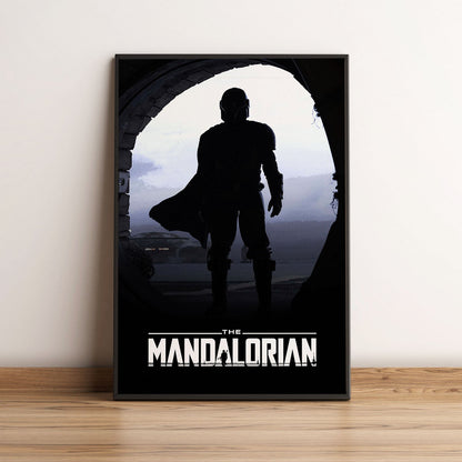 Flex Designs Poster The Mandalorian 5 x 7" Home Goods - TV Show 2019 TV Show Poster