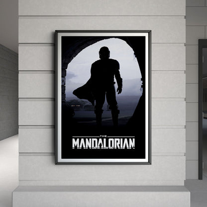 Flex Designs Poster The Mandalorian 8 x 10" Home Goods - TV Show 2019 TV Show Poster