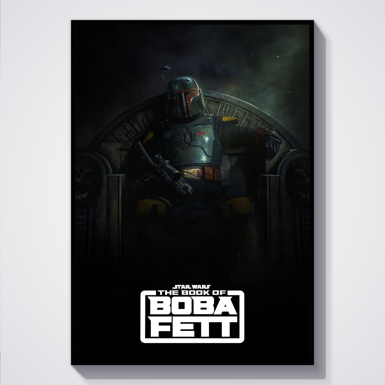 Flex Designs Poster The Book of Boba Fett 5 x 7" Home Goods - TV Show 2021 TV Show Poster