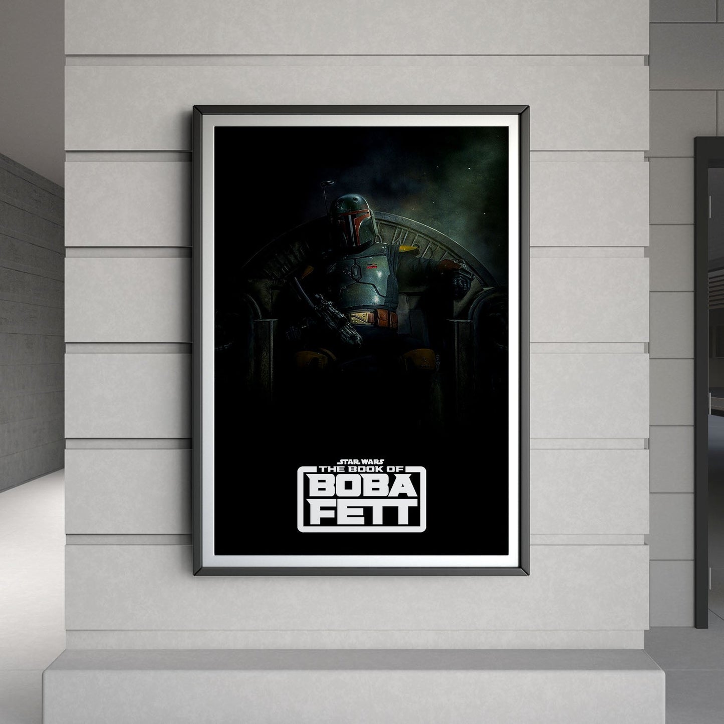 Flex Designs Poster The Book of Boba Fett 8 x 10" Home Goods - TV Show 2021 TV Show Poster