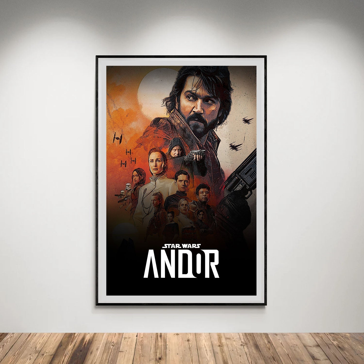 Flex Designs Poster Star Wars Andor 5 x 7" Home Goods - TV Show 2022 TV Show Poster