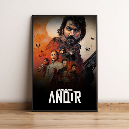 Flex Designs Poster Star Wars Andor 5 x 7" Home Goods - TV Show 2022 TV Show Poster