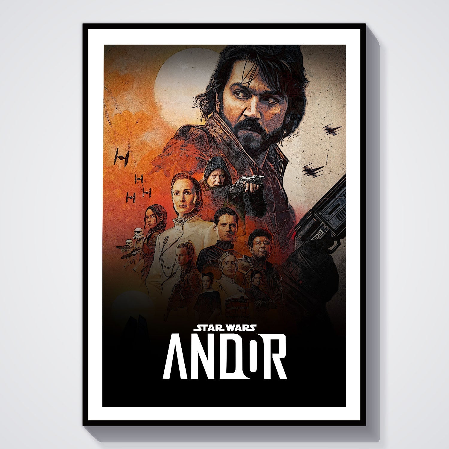 Flex Designs Poster Star Wars Andor 8 x 10" Home Goods - TV Show 2022 TV Show Poster