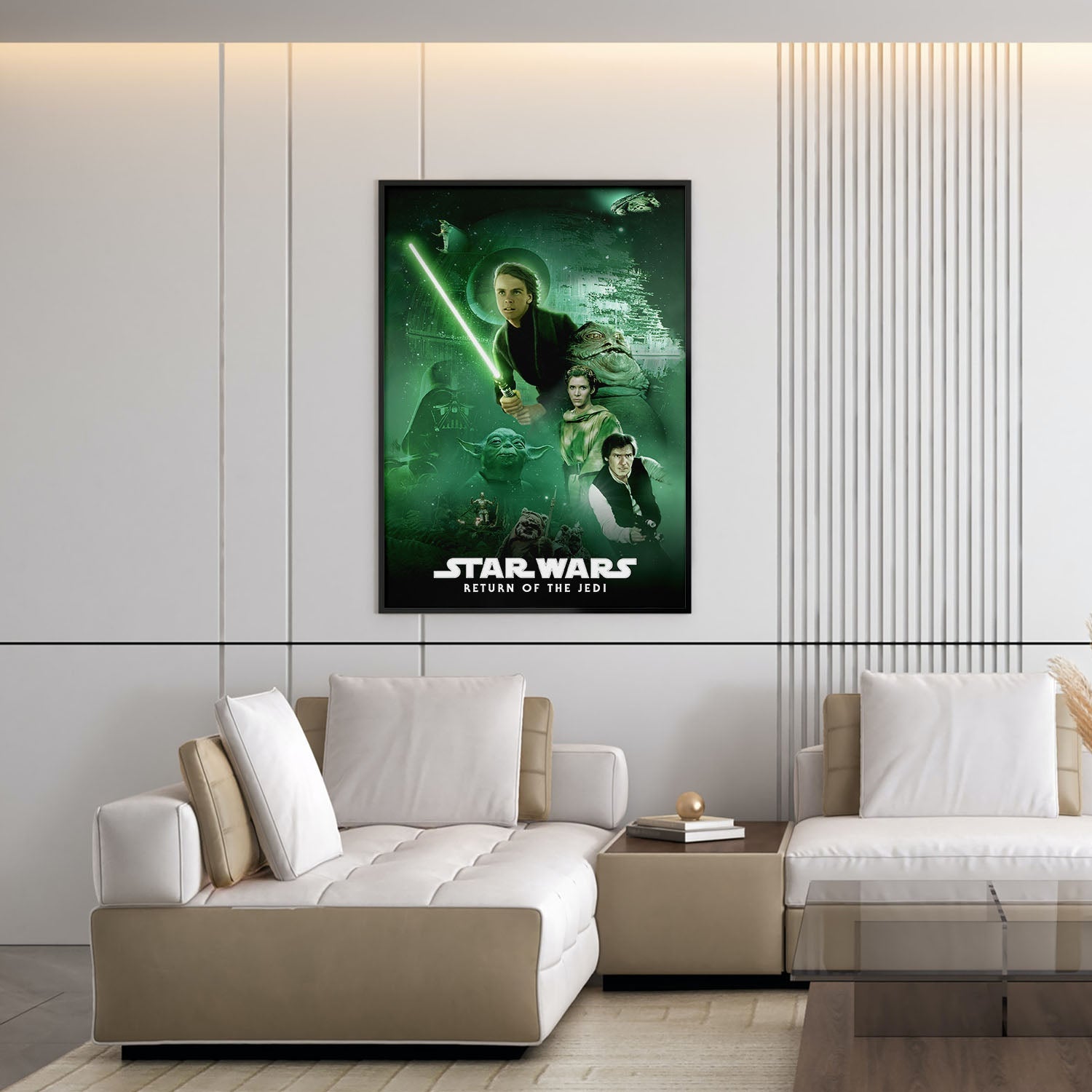 Flex Designs Poster Star Wars Episode VI - Return of the Jedi Classic 5 x 7" Home Goods - Movie 1983 Movie Poster