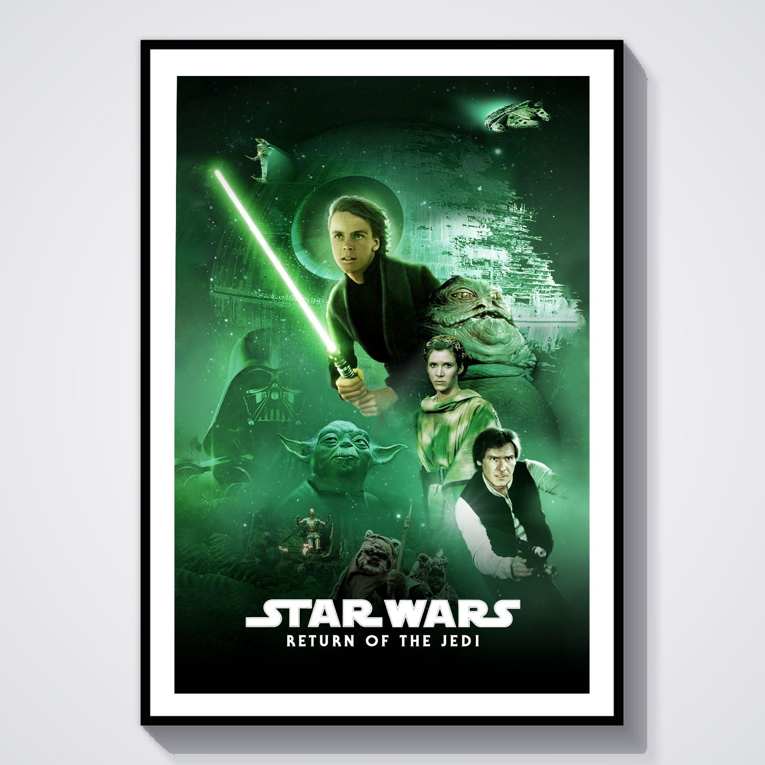 Flex Designs Poster Star Wars Episode VI - Return of the Jedi Classic 8 x 10" Home Goods - Movie 1983 Movie Poster