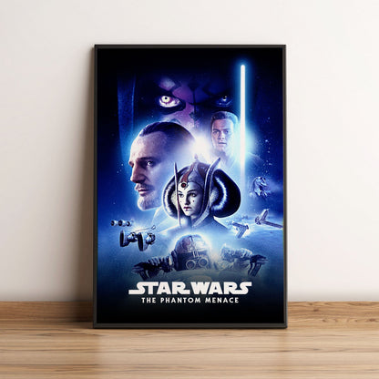 Flex Designs Poster Star Wars Episode I - The Phantom Menace Classic 5 x 7" Home Goods - Movie 1999 Movie Poster