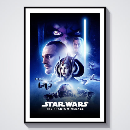 Flex Designs Poster Star Wars Episode I - The Phantom Menace Classic 8 x 10" Home Goods - Movie 1999 Movie Poster