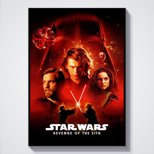 Flex Designs Poster Star Wars Episode III - Revenge of the Sith Classic 5 x 7" Home Goods - Movie 2005 Movie Poster