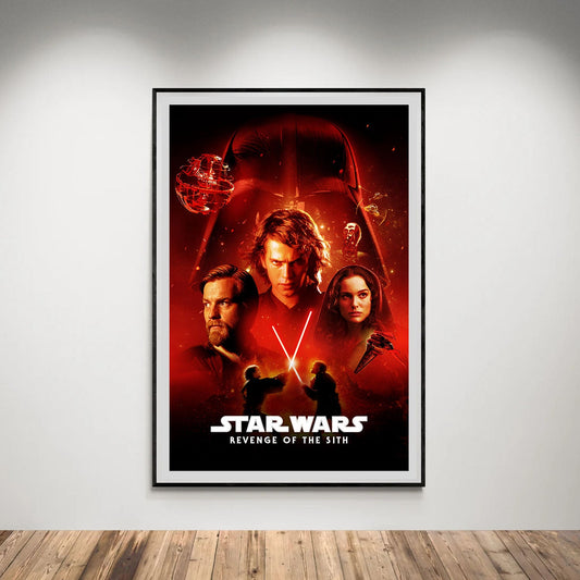 Flex Designs Poster Star Wars Episode III - Revenge of the Sith Classic 5 x 7" Home Goods - Movie 2005 Movie Poster
