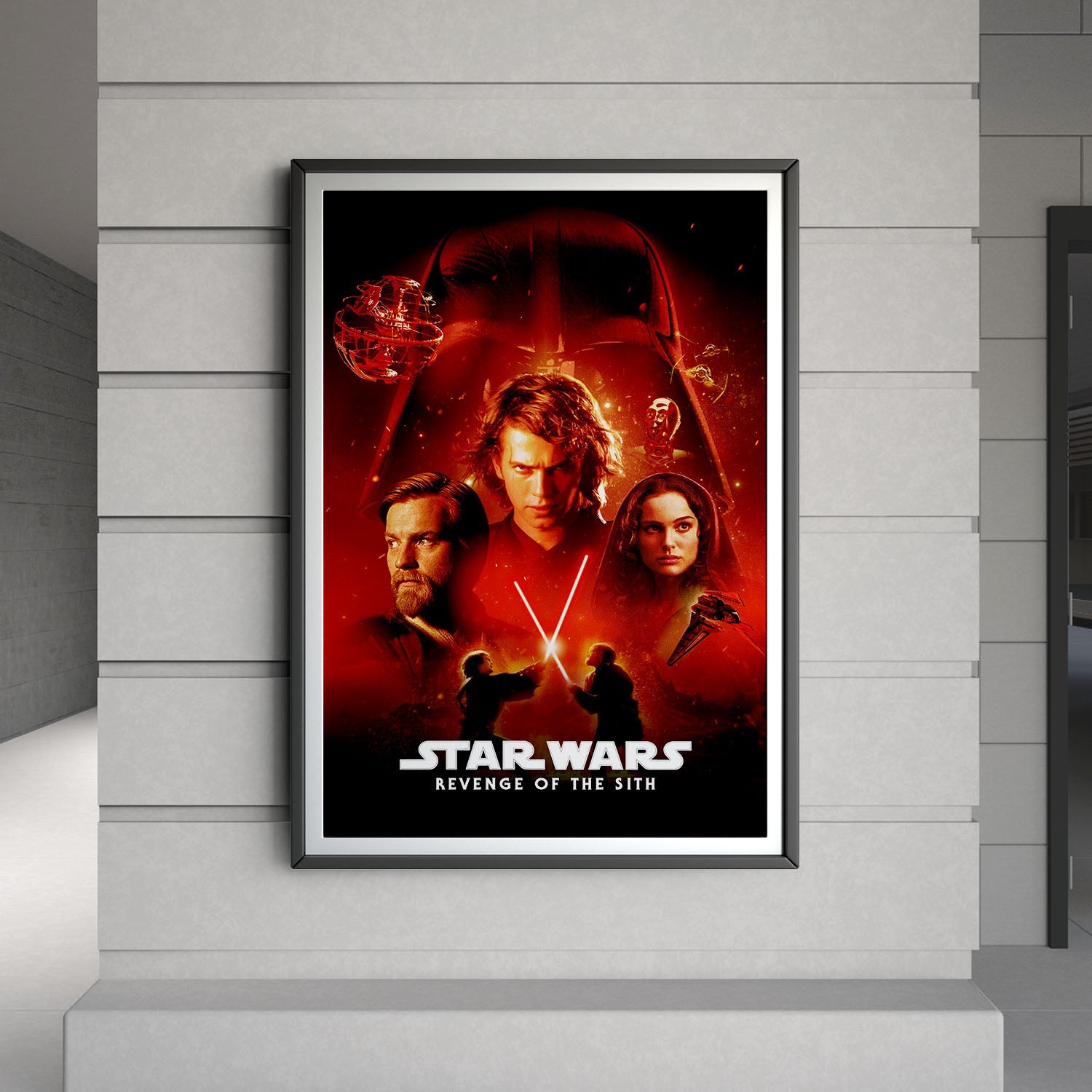 Flex Designs Poster Star Wars Episode III - Revenge of the Sith Classic 8 x 10" Home Goods - Movie 2005 Movie Poster
