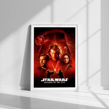 Flex Designs Poster Star Wars Episode III - Revenge of the Sith Classic 8 x 10" Home Goods - Movie 2005 Movie Poster