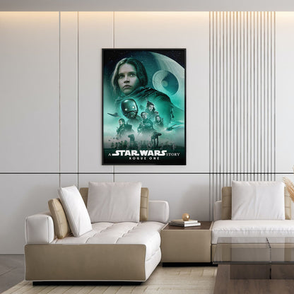 Flex Designs Poster Rogue One A Star Wars Story Classic 5 x 7" Home Goods - Movie 2016 Movie Poster