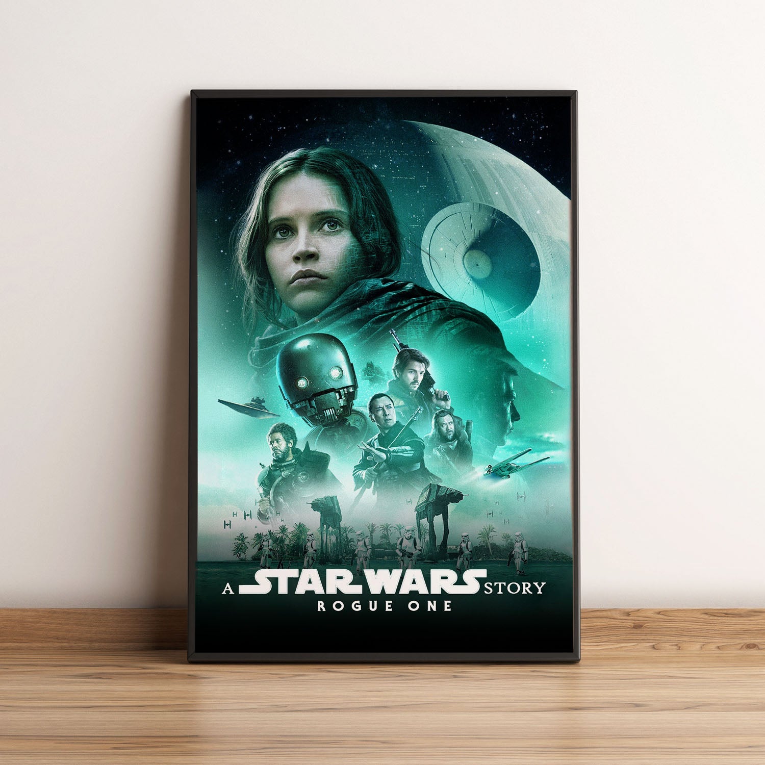 Flex Designs Poster Rogue One A Star Wars Story Classic 5 x 7" Home Goods - Movie 2016 Movie Poster