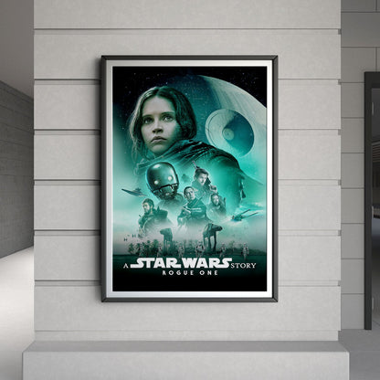 Flex Designs Poster Rogue One A Star Wars Story Classic 8 x 10" Home Goods - Movie 2016 Movie Poster