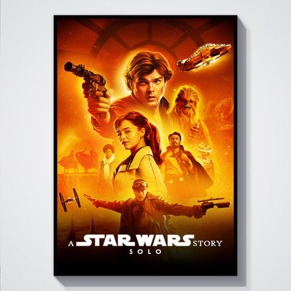 Flex Designs Poster Solo A Star Wars Story Classic 5 x 7" Home Goods - Movie 2018 Movie Poster